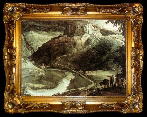 framed  Paul Bril Feudo di Rocca Sinibalda, ta009-2
